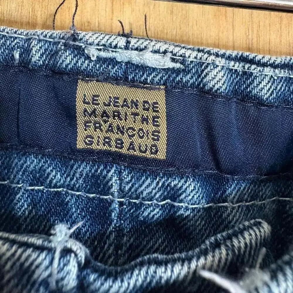 Marithe Francois Girbaud Y2K Baggy Cargo Denim Shorts